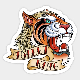 MULLET KING Sticker